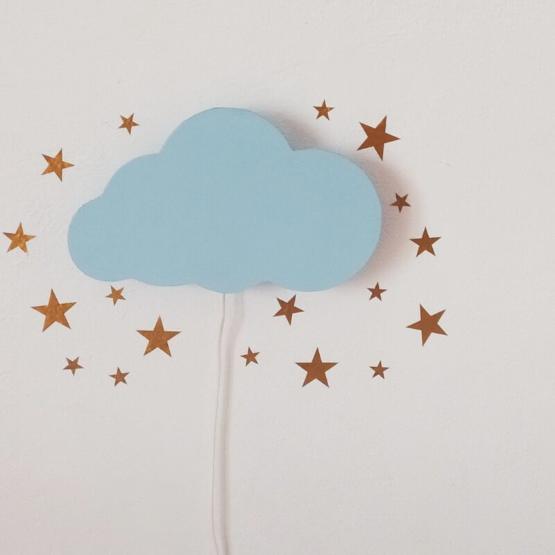 Lampka nocna chmurka